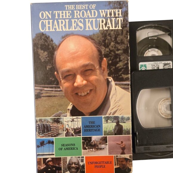 The Best Of On The Road With Charles Kuralt VHS 3 Tape Set Vintage Travel - Picture 9 of 16
